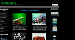 Desktop Screenshot of optotronics.com